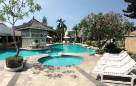 отель ananda resort seminyak 3*, бали