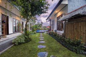 отель bali full moon guest house 4*, бали