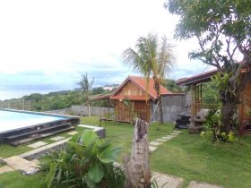 отель green bowl beach villas 3*, бали