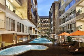 отель harper kuta hotel 4*, бали