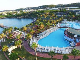 отель incekum beach hotel 5*, аланія