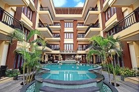 отель kuta town house apartments 4*, бали