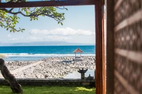 отель relax beach resort candidasa 3*, бали