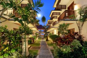 отель respati beach hotel 3*, бали