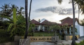 отель soka amed beach 3*, бали