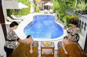 отель tirta ayu hotel and restaurant 4*, бали