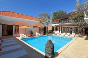 отель villa agung beach inn 3*, бали