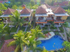 отель villa mangga beach 3*, бали